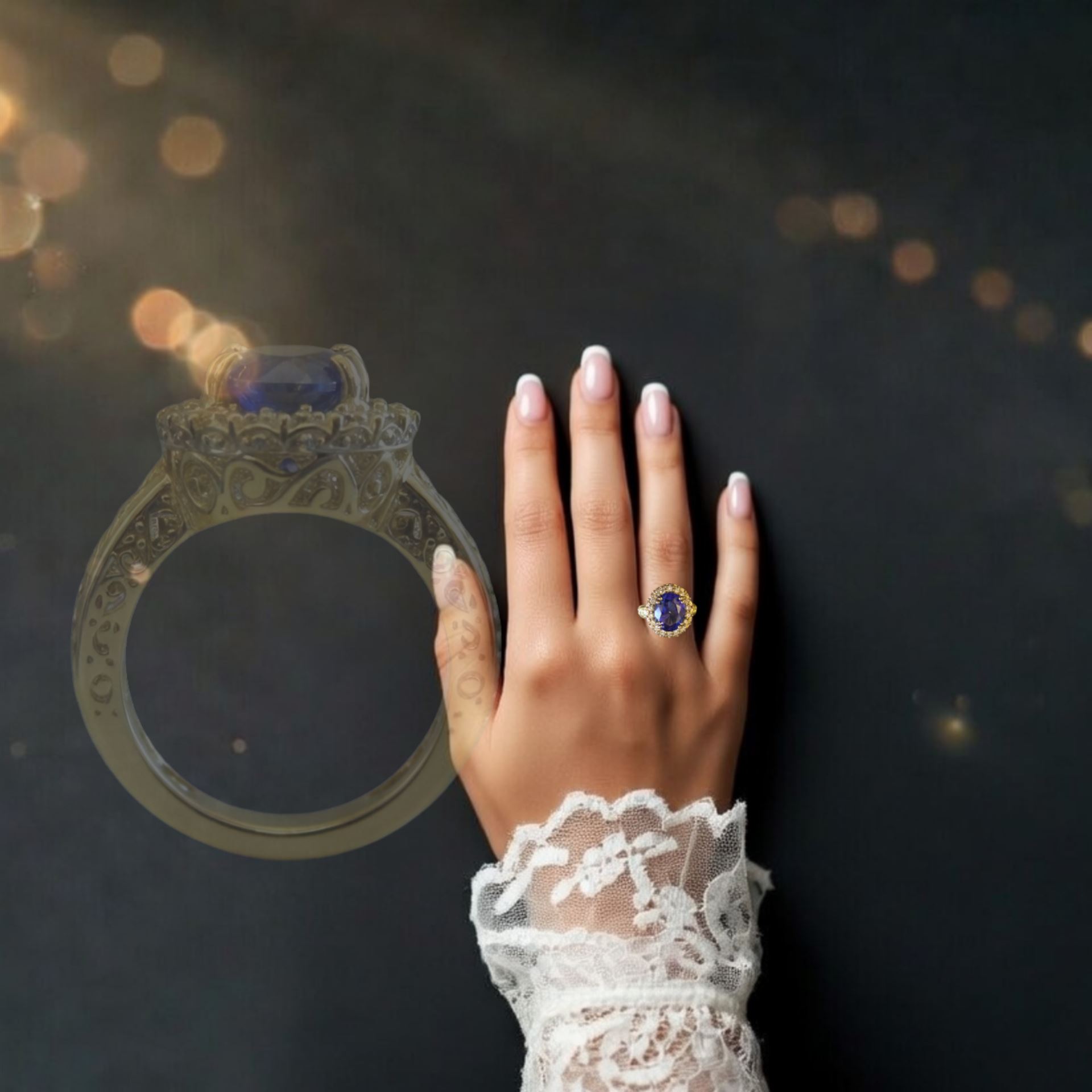 Semi Precious Stone Rings